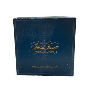Trivial Pursuit Master Game Genus Edition Board Game Complete Set